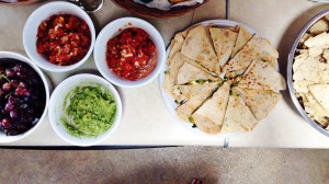 Meal planning while on vacation-- how to plan and prepare to eat well when you're out of town.