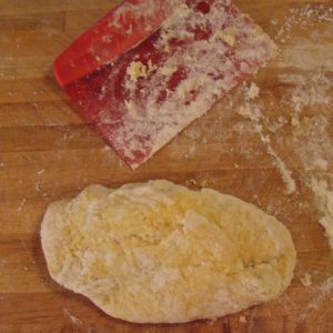 making pasta dough