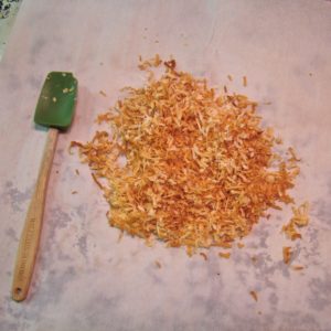 toasted coconut