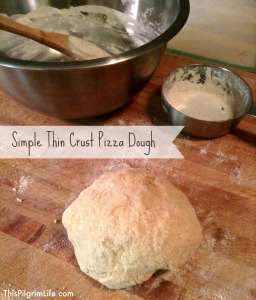 Simple Thin Crust Pizza Dough