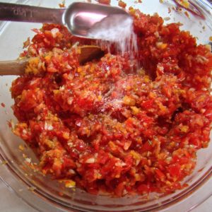 Simple Garden Salsa