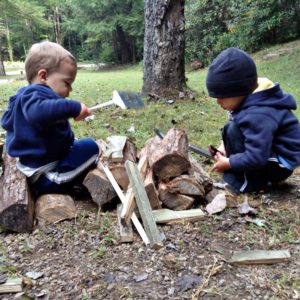 A Week In the Woods: Camping with Littles