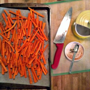 Roasted Carrot Fries
