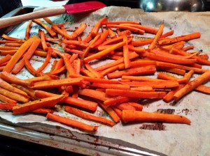 Roasted Carrot Fries