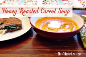 Honey Roasted Carrot Soup