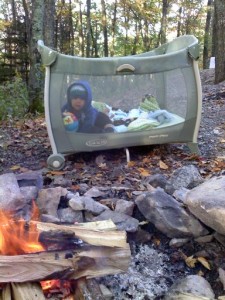 A Week In the Woods: Camping with Littles