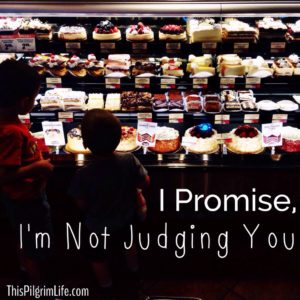 I Promise, I'm Not Judging You