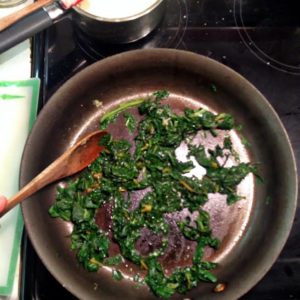 sauteed Swiss chard