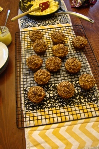 Pumpkin Pecan Brown Butter Muffins