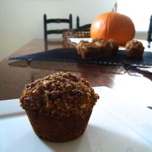 Pumpkin Pecan Brown Butter Muffins