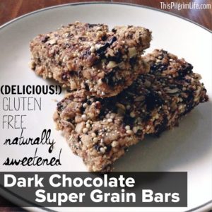Dark Chocolate Super Grain Bars