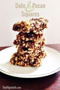 Date & Pecan Squares