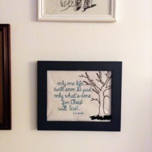 Simple Embroidery Art