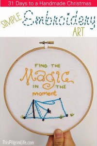 Simple Embroidery Art