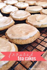 Frosted Tea Cakes