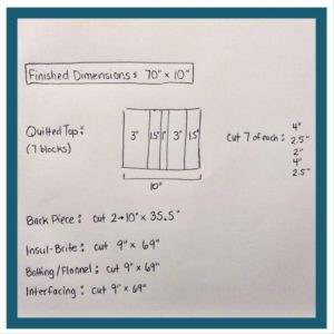 Reversible Heat Safe Table Runner