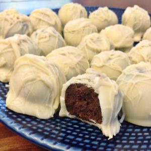 White Chocolate Fudge Bites