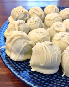 White Chocolate Fudge Bites