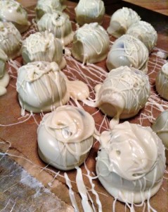 White Chocolate Fudge Bites