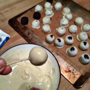 White Chocolate Fudge Bites