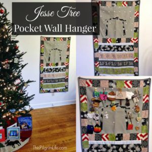 Jesse Tree Pocket Wall Hanger