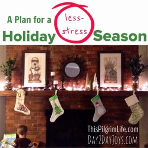 A Plan for a Less Stress Holiday Season