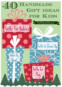 handmade gifts for kids roundup