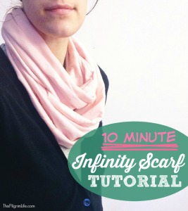 10 Minute Infinity Scarf Tutorial