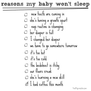 Reasons My Baby Won't Sleep