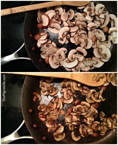 White Wine Creamy Mushroom Sauce