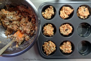 Carrot Raisin Muffins