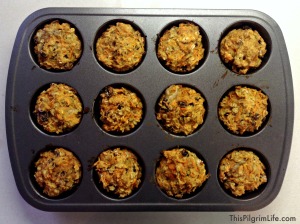 Carrot Raisin Muffins