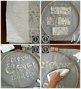Easy Hoop Art Tutorial