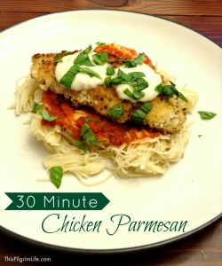 30 Minute Chicken Parmesan