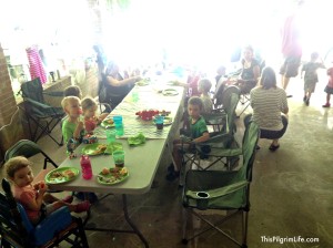 Feeding fifty friends at a birthday party was healthy and frugal with this delicious menu!