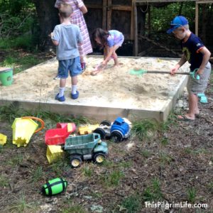 An outdoor dinosaur party to celebrate my five-year-old's birthday.