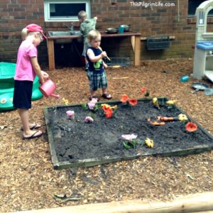 An outdoor dinosaur party to celebrate my five-year-old's birthday.