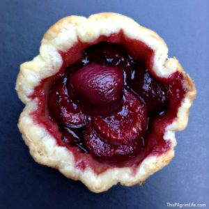 Individual cherry pies, SO GOOD and perfect for outdoor cookouts and holiday gatherings!