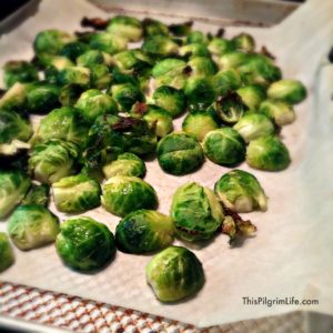 Simple Roasted Brussels Sprouts
