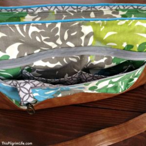Everyday Zippered Tote Tutorial