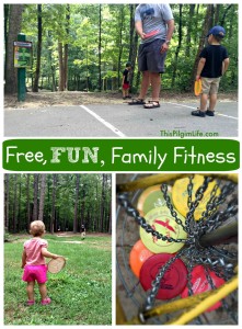 This is one our favorite games to play as a family-- it's free, outdoors, and something we can do all together (even the toddler!).