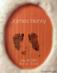 God Moves In A Mysterious Way-- The Life of Our Son, James Henry