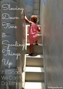 Some seasons make you want to slow the time down and some you're tempted to wish away. It's good we can't really do either.