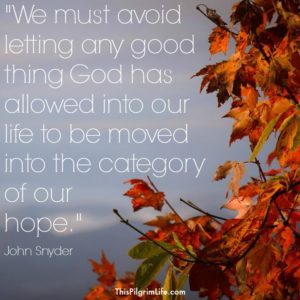 There are only a handful of things which truly matter in the long run. All the other good things enrich our lives but remain nonessential nonetheless.