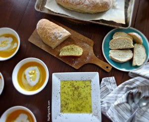 Fresh, warm French bread in just one hour? Four ingredients and two loaves? Yes please!