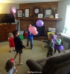 My little girl turned two this week and we celebrated with a very simple tea party. With items from the Dollar Store and Goodwill, I put together a pretty, yet inexpensive, party with a handful of her friends.