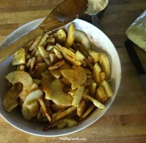 Often the best things are simple and classic. This apple pie has been perfected from much practice and is the BEST APPLE PIE EVER!