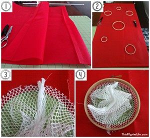 Make a simple nerf target with just a few inexpensive materials-- no sewing required!