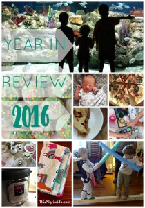 A look back at the food, projects, and memories shared in 2016. on This Pilgrim Life.