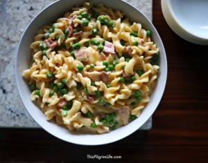 This mac'n'cheese is rich and creamy, and so simple to make in the Instant Pot! It is sure to become a family favorite!